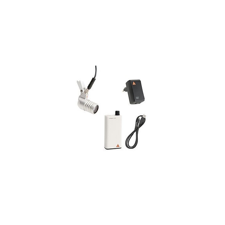 HEINE LoupeLight2 LED headlight with mPack mini