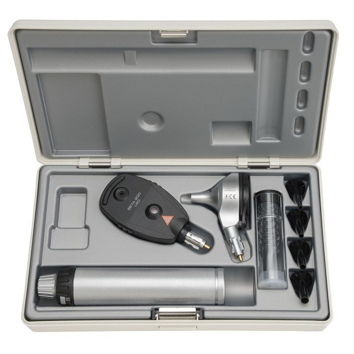 Kit de diagnostic HEINE BETA 200 LED avec poignée rechargeable