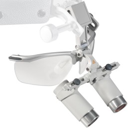 HEINE HRP Occhialini binoculari con S-GUARD per caschetto