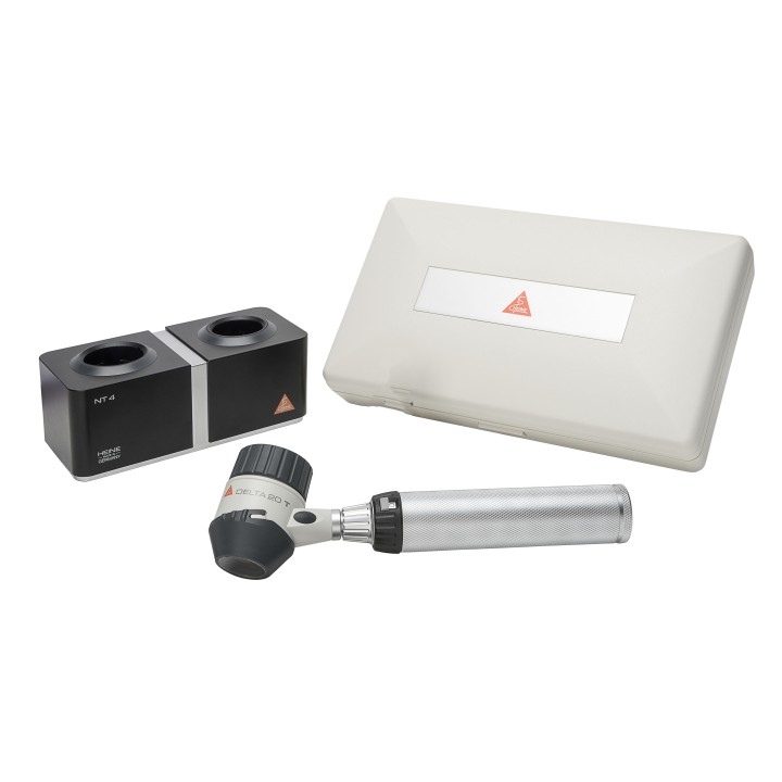 HEINE DELTA 20T LED Dermatoskop Set mit Tischladegerät