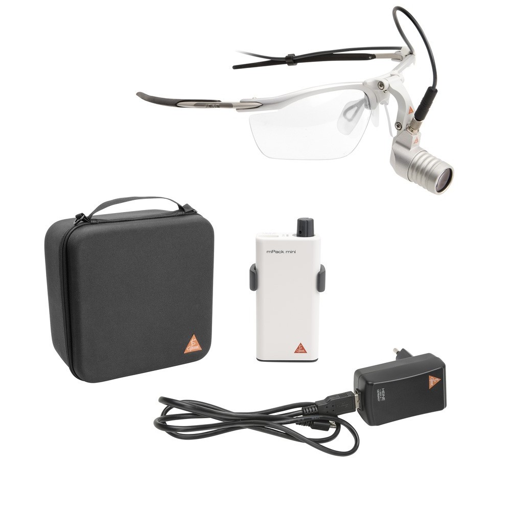 HEINE MicroLight2 LED auf S-FRAME mit mPack mini