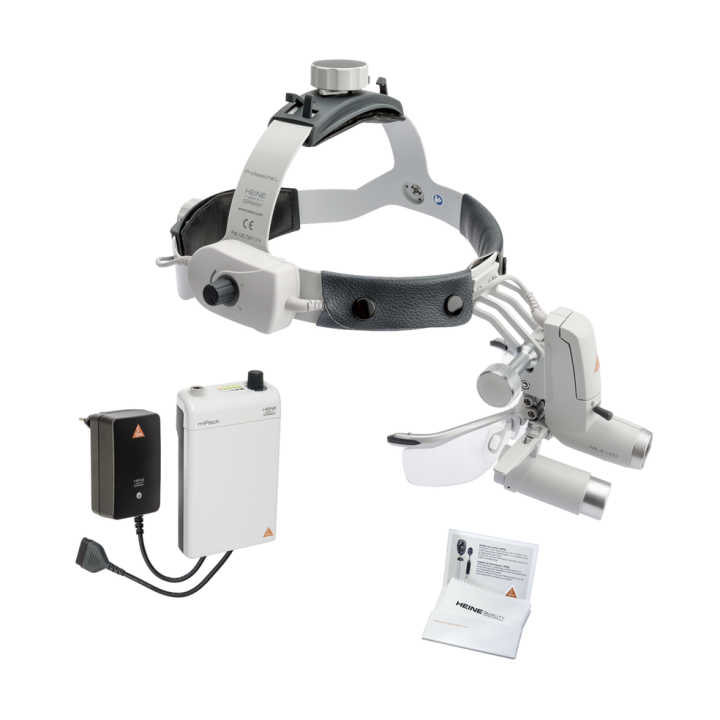 HEINE ML4 LED HeadLight Kit with loupes HRP, S-GUARD, mPack