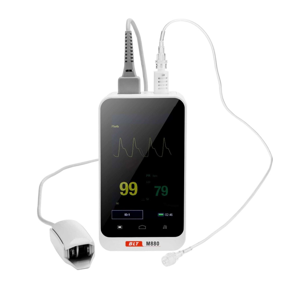 Mobile patient monitor and capnograph Biolight M 880