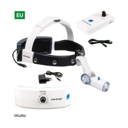 Head lamp KaWe HiLight LED H-800 with battery for headband and belt