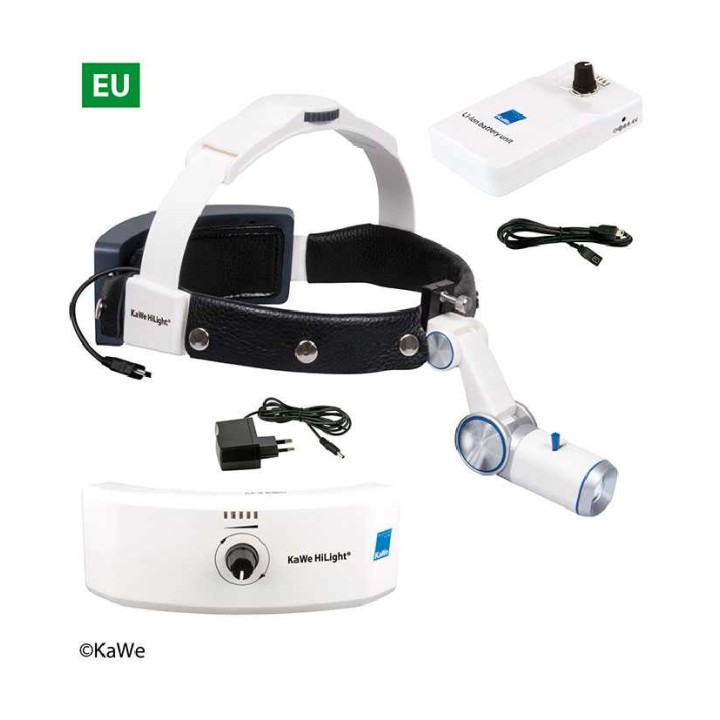 KaWe HiLight H-800 LED Kopfleuchte mit Kopfbandakku