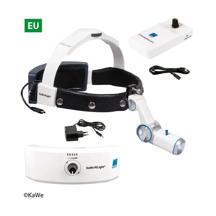 Head lamp KaWe HiLight LED H-800 with battery for headband and belt