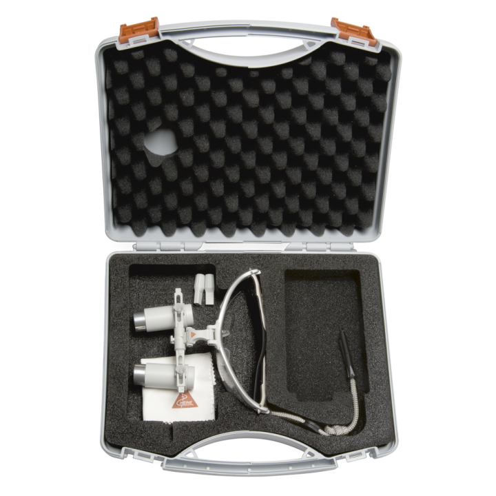 HEINE HRP 4x Occhialini Binoculari su S-FRAME