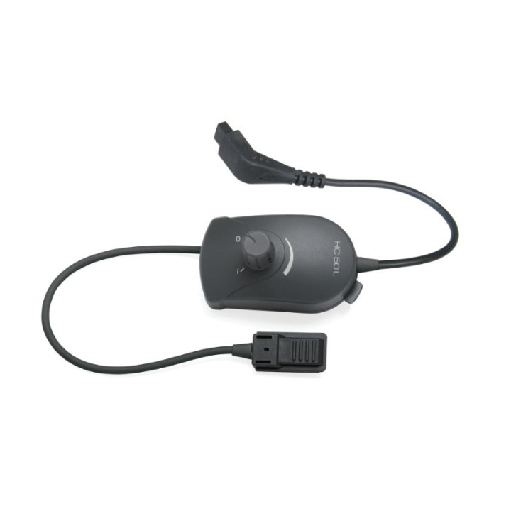Control de luminosidad en la cinta craneal HEINE HC 50L
