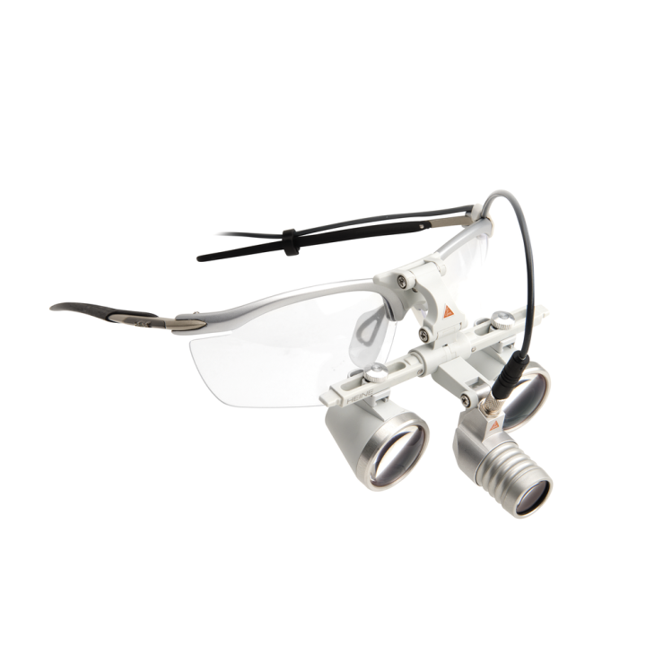 HEINE LoupeLight2 LED Set mit Binokularlupen HR 2.5x