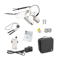 HEINE LoupeLight2 LED Set avec loupes HRP 4x