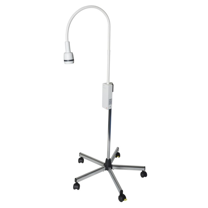 Lampada da visita HEINE EL3 LED con stativo a rotelle