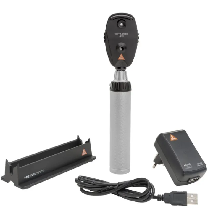 HEINE BETA 200 LED Ophthalmoskop Ladegriff USB