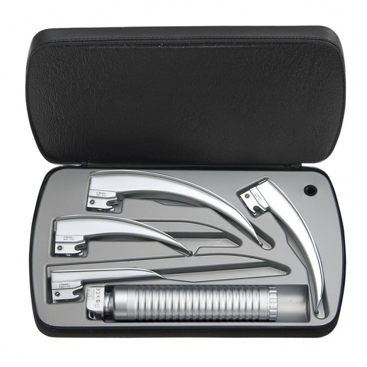 HEINE Laryngoscope Classic+ Set EasyClean LED handle