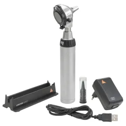 HEINE BETA 400 LED Otoskop Kit mit USB Ladegriff