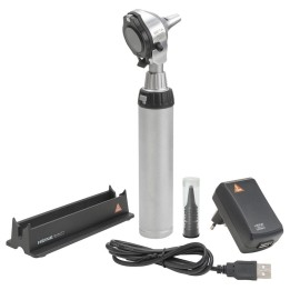 Kit otoscopio HEINE BETA 400 LED con manico ricaricabile USB