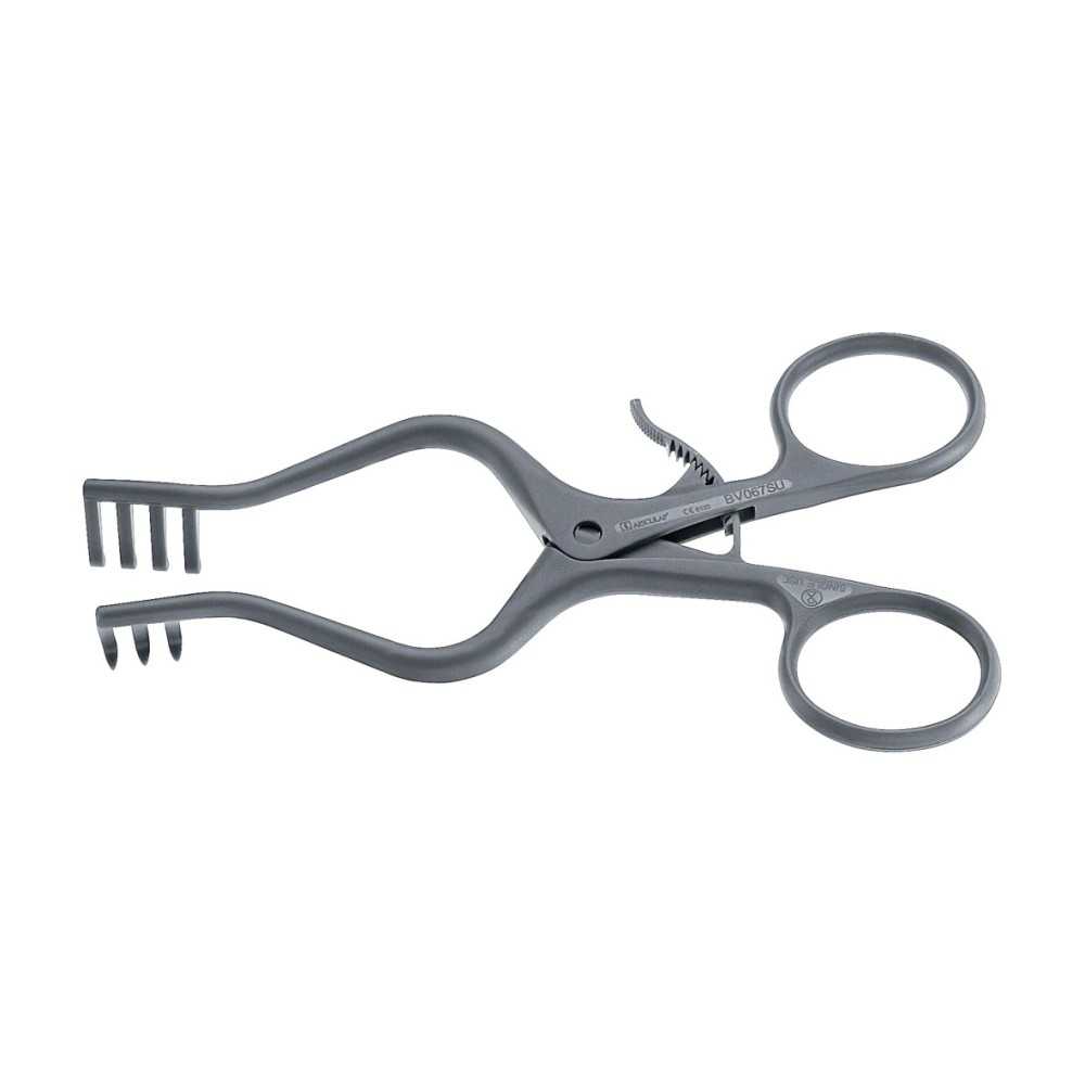 Wound retractor Weitlaner Aesculap SUSI, semi-sharp, 13 cm