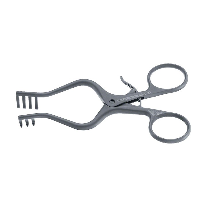 Wound retractor Weitlaner Aesculap SUSI, semi-sharp, 13 cm, disposable