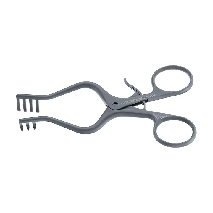 Wound retractor Weitlaner Aesculap SUSI, semi-sharp, 13 cm, disposable