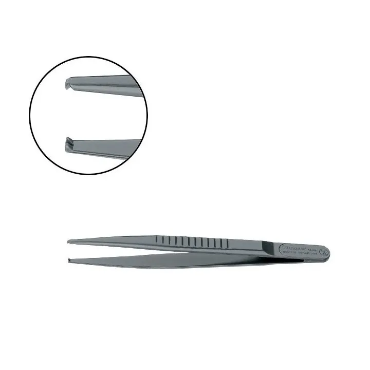 Pince chirurgicale Aesculap SUSI, 145 mm, 1 x 2 dents, stérile