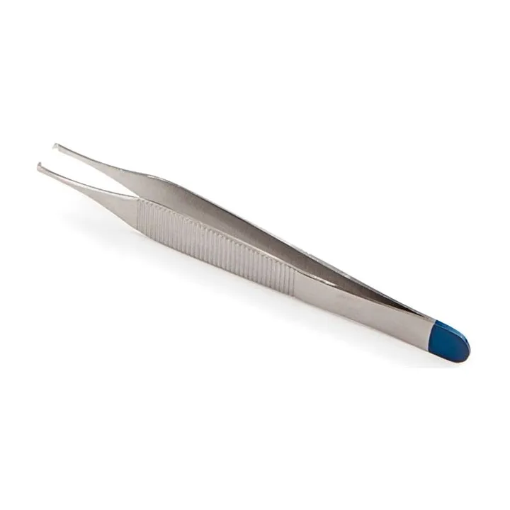 Pinzas quirúrgicas ADSON, 1x2 dientes, rectas, 12 cm