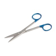 Ciseaux chirurgicaux droits, tranchants, 14,5 cm