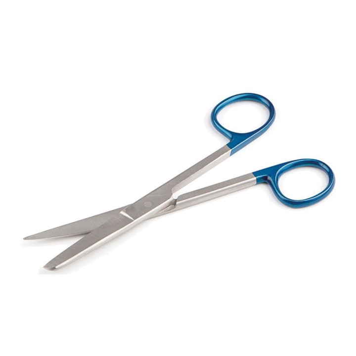 Surgical Scissors straight, pointed/blunt, 14.5 cm