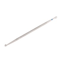 Bone curette, straight, 210 mm, sterile, disposable