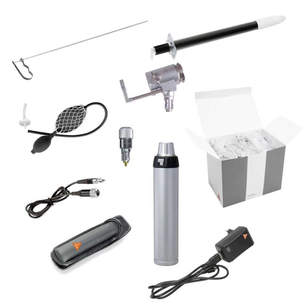 Set d’instruments de rectoscopie HEINE RTE LED
