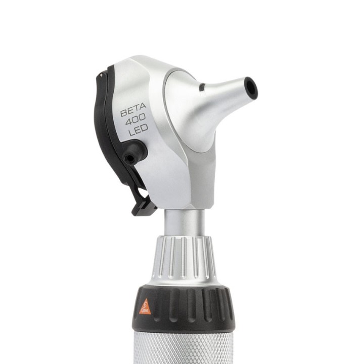 Otoscopio HEINE BETA 400 LED F.O. manico a batterie