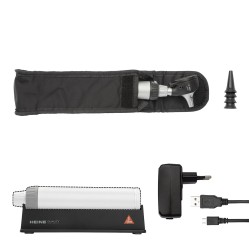 Otoscope HEINE K180 LED F.O rechargeable handle USB
