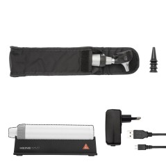 Otoscopio F.O. HEINE K180 LED mango recargable USB