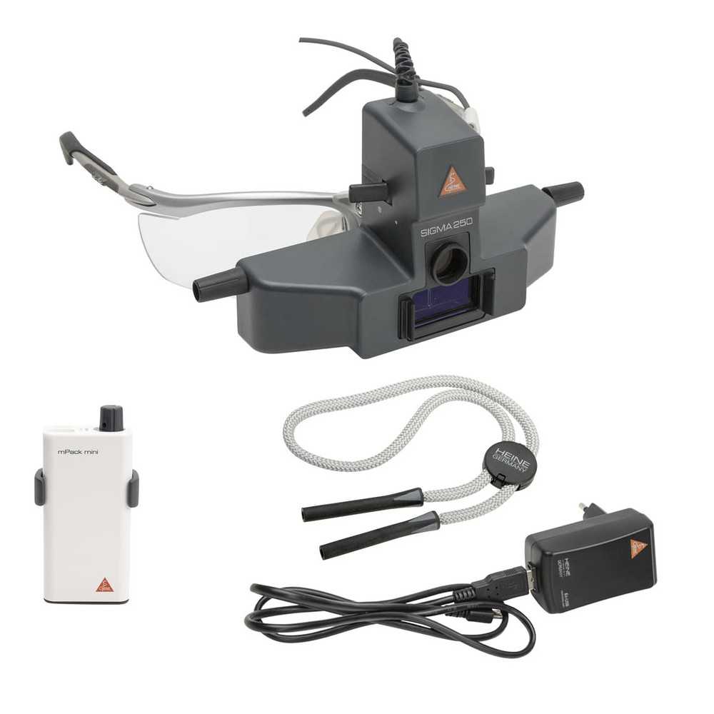 Kit Oftalmoscopio indiretto HEINE SIGMA 250 LED Kit Oftalmoscopio indiretto HEINE SIGMA 250 LED