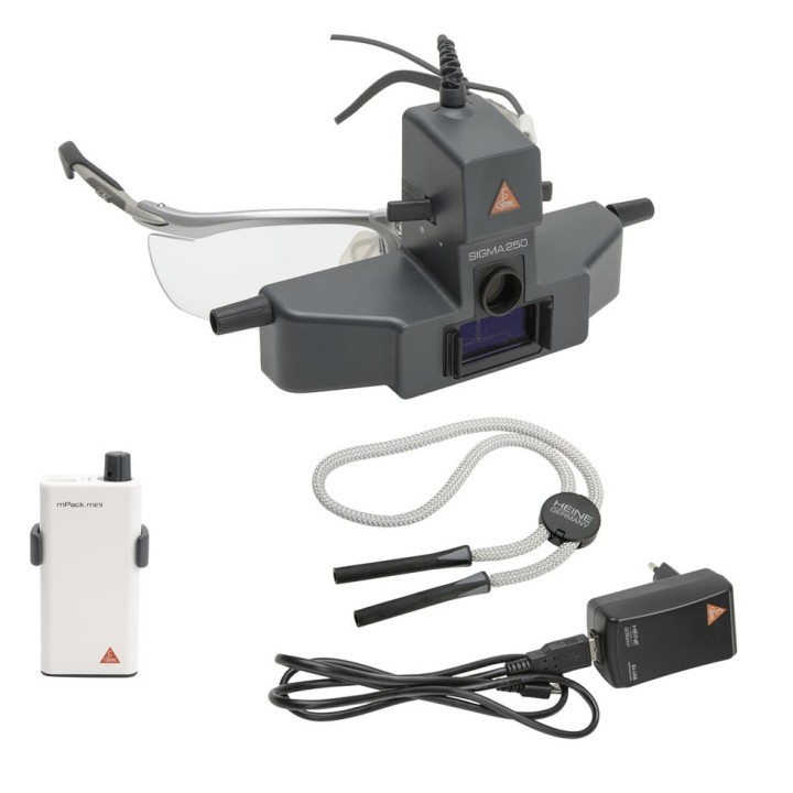 Kit Oftalmoscopio indiretto HEINE SIGMA 250 LED