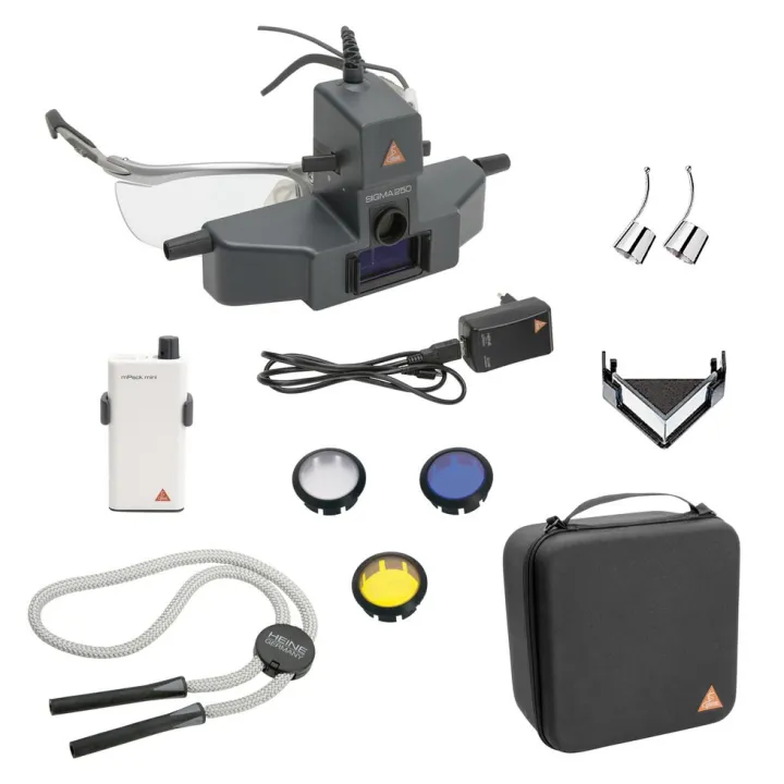 Set Oftalmoscopio indirecto HEINE SIGMA 250 LED