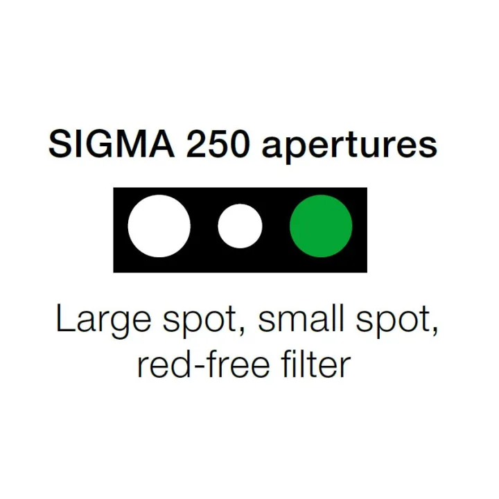 HEINE SIGMA 250 apertures
