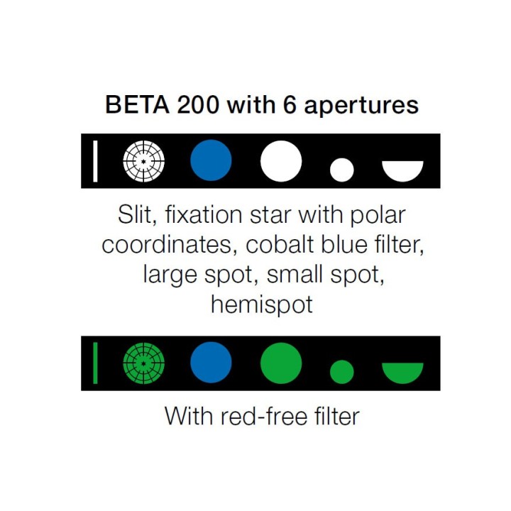 Oftalmoscopio HEINE BETA 200 LED apertures