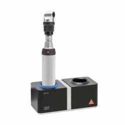 HEINE ophthalmologische Untersuchungsleuchte mit Tisch-Ladegerät