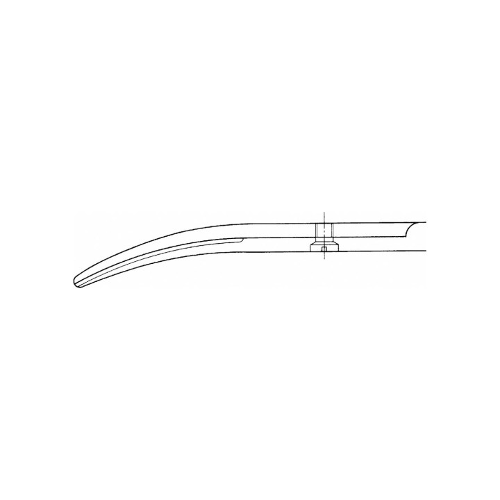 Aesculap METZENBAUM Dissecting Scissors, curved, 145 mm (5 3/4")