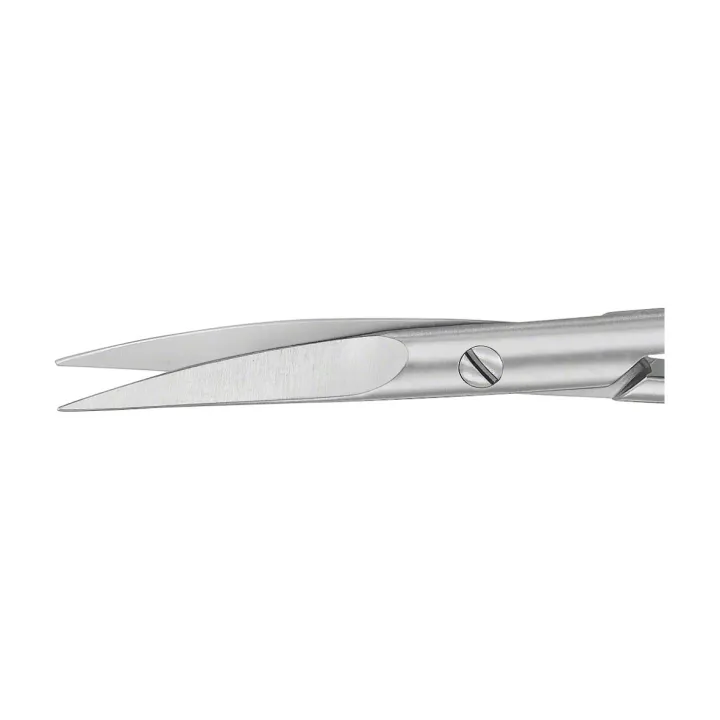 Aesculap Iris Scissors, curved, sharp/sharp, 115 mm (4 1/2")
