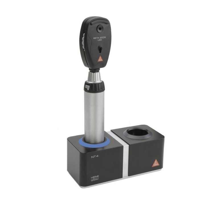 Set de Oftalmoscopio HEINE BETA 200S LED cargador de mesa