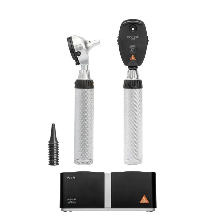 Kit diagnostico HEINE BETA 200 LED con stazione di ricarica