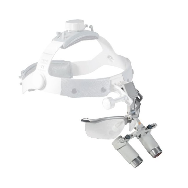 HEINE HRP Occhialini binoculari con S-GUARD per caschetto