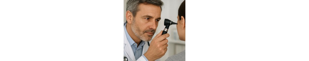 Strumenti diagnostici per esame ORL