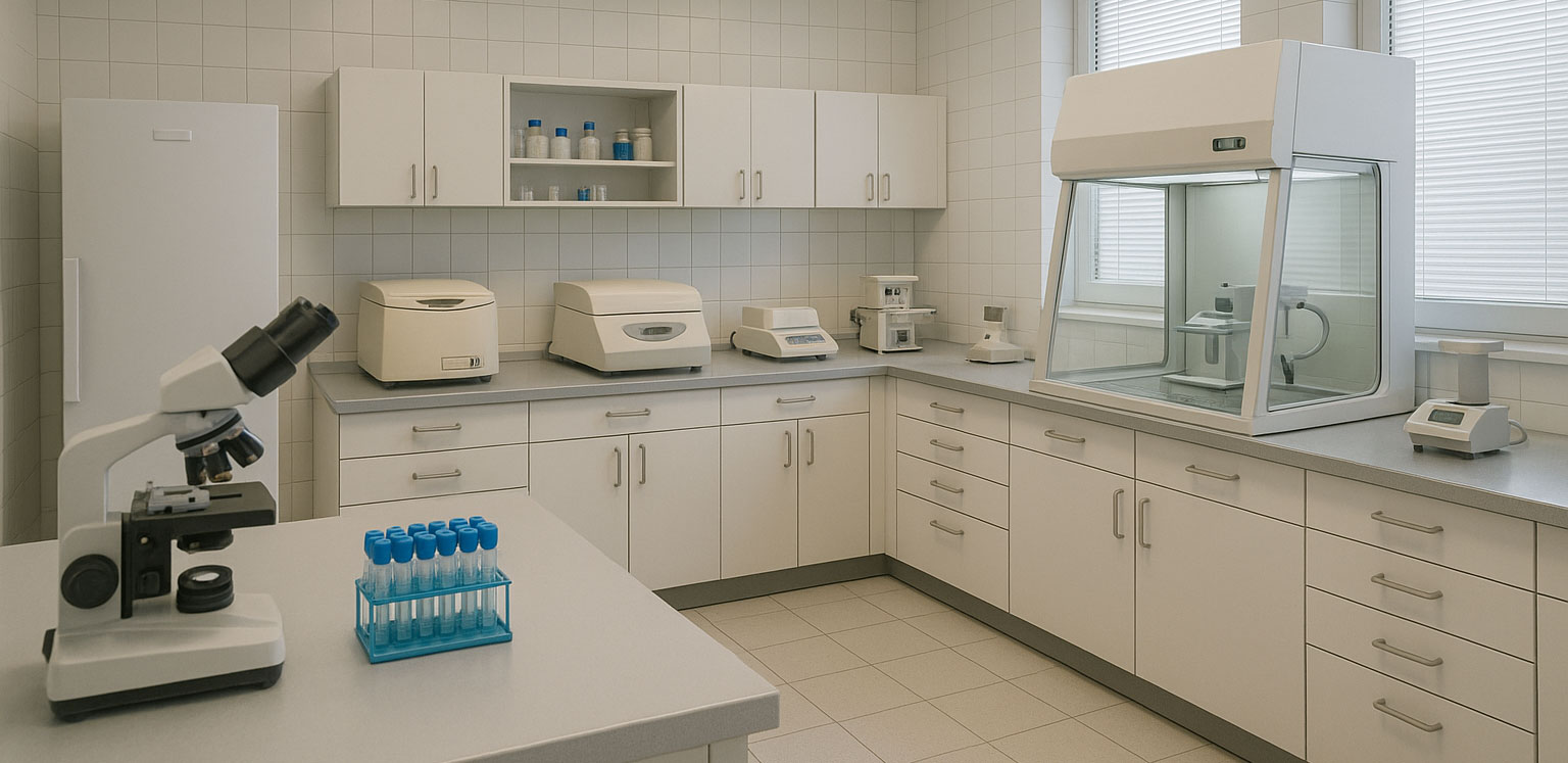 accessoires de laboratoire